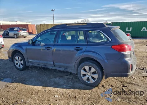 2012 Subaru Outback 2.5I из США, поврежденный, VIN 4S4BRCAC7C3272827